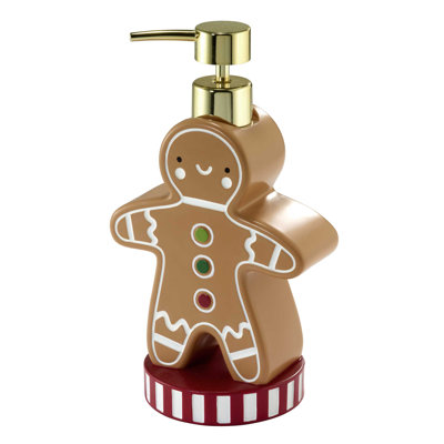 Gingerbread Man Bath Lotion Dispenser
