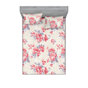 Rose foncé, taupe, gris / floral