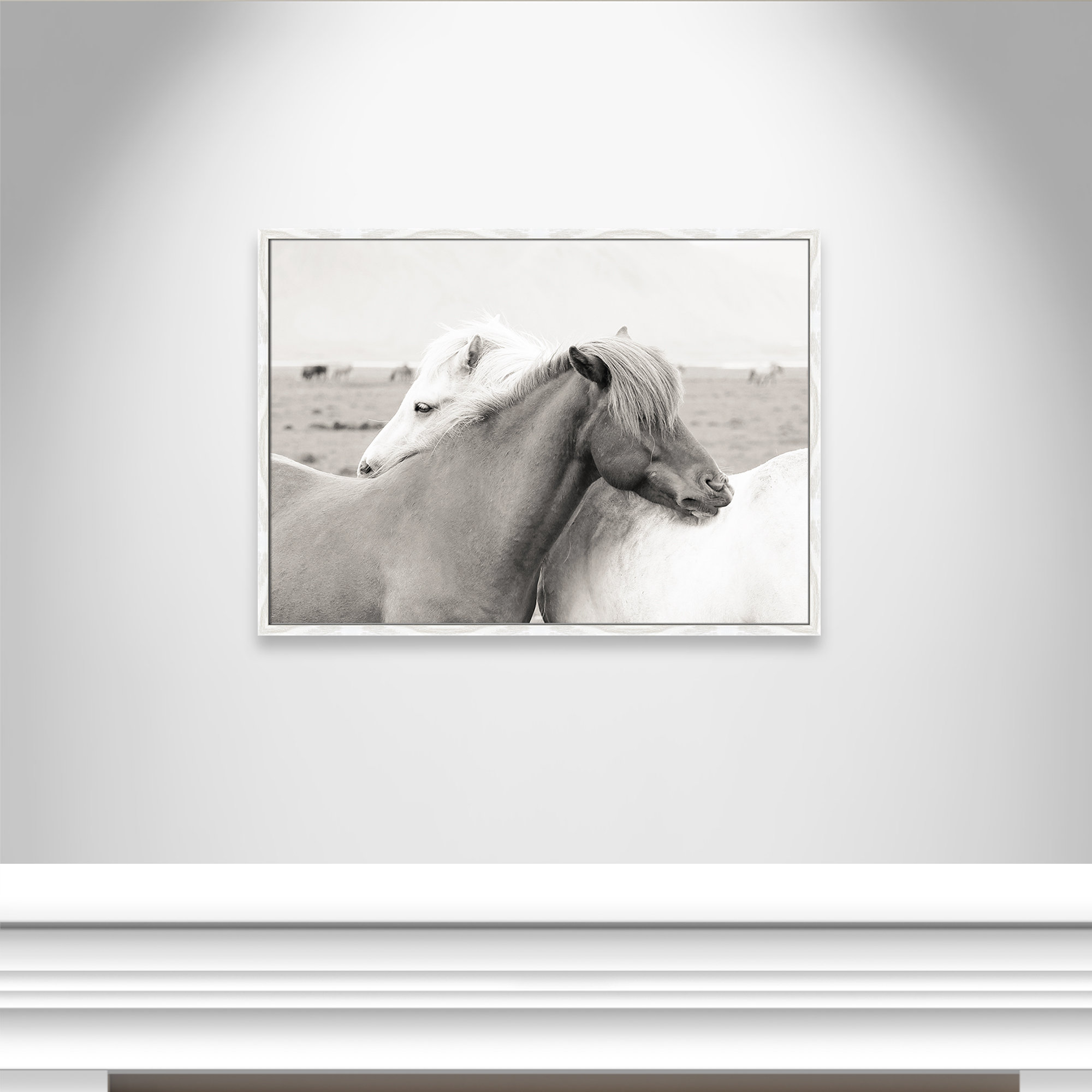 Icelandic Meadow Horses by Danita Delimont - Picture Frame Photograph on Paper, 25.5" H x 35.5" W x 0.75" D