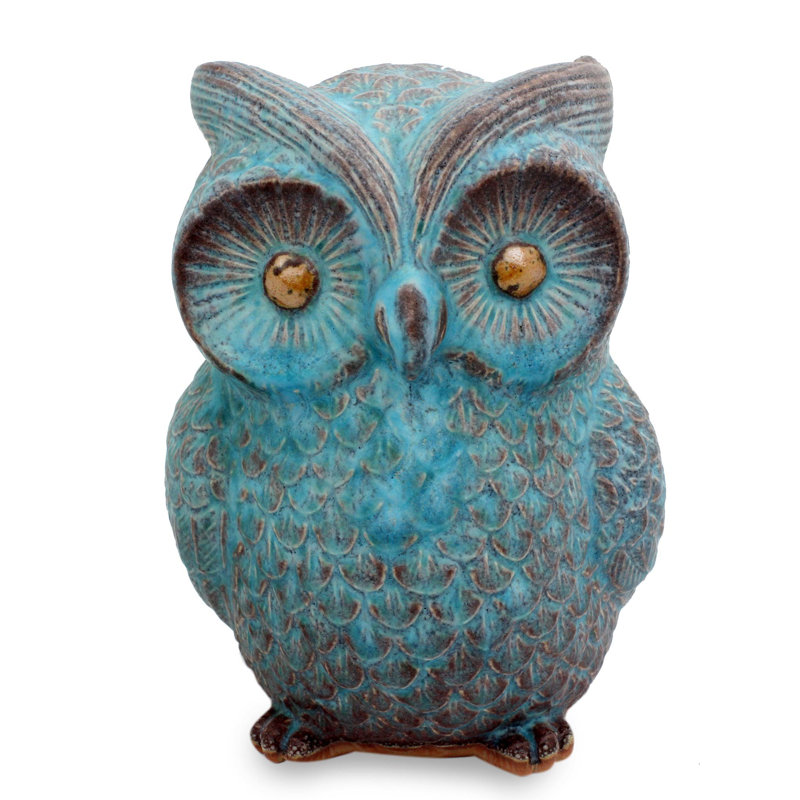 Figurine en céramique Pereira Wise Owl