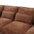 106 Inch U-Shape Sectional Sofa With Chenille Upholstery, Ottoman, And Pillows For Ultimate Comfort And Modern Living-628521701