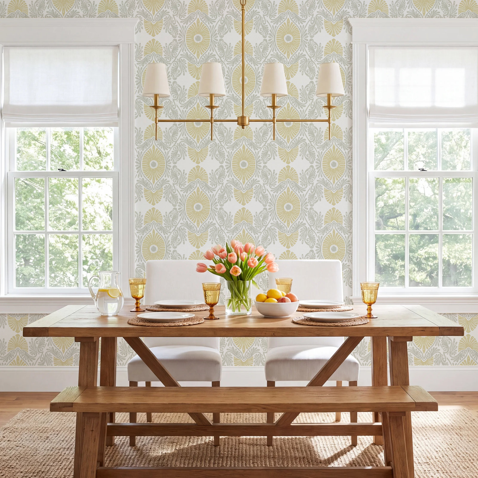 Giry Wallpaper, Yellow