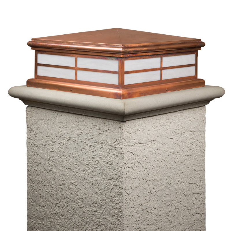Luminaire suspendu à 2 lumières Ballou, H 7,5 po x l 13,75 po x P 13,75 po, Miel, Bronze thermolaqué