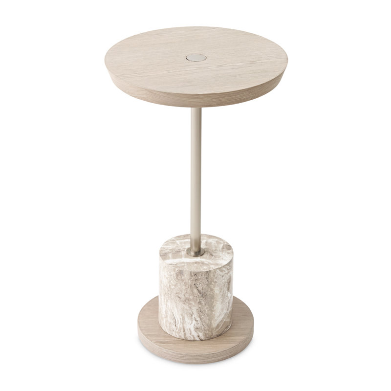 Lotus Bay Chairside Table - Sand