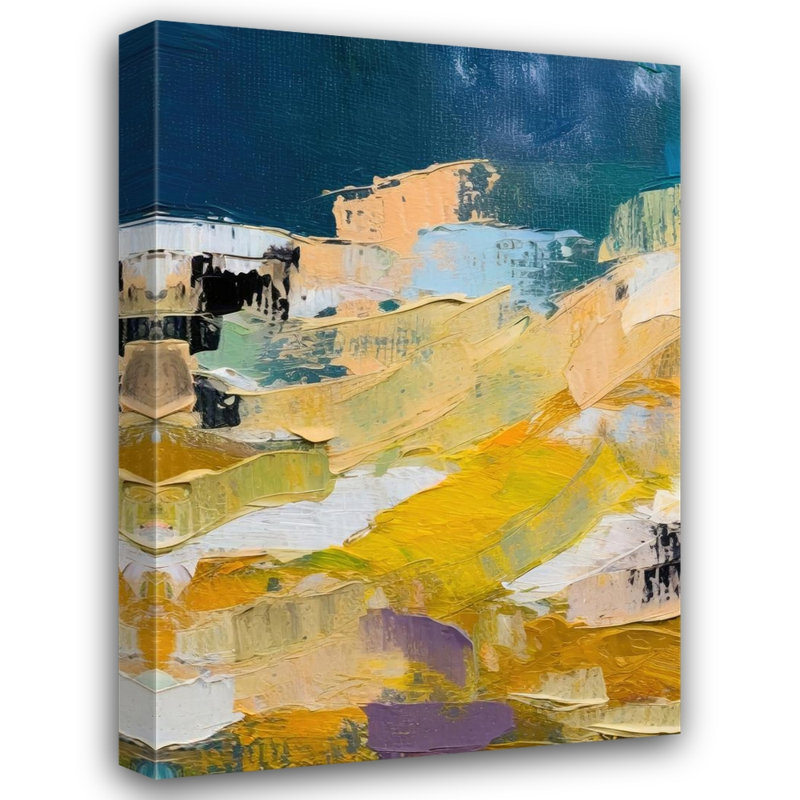 «Dunes 5» par Stephen Chambers - impression sur toile tendue, H 18 po x l 15 po x P 1,5 po