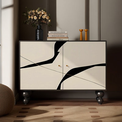Armoire moderne moderne à double porte