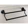 Kingston Brass BA481318SN Metropolitan Dual Towel-Bar, 18-inch Length, Brushed Nickel