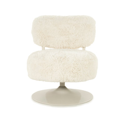 Accent Chair Swivel Armless Chair