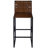 Upholstered Counter Stool with Metal Frame-142984505-259090050
