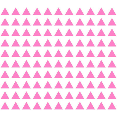 Décalcomanie murale triangles