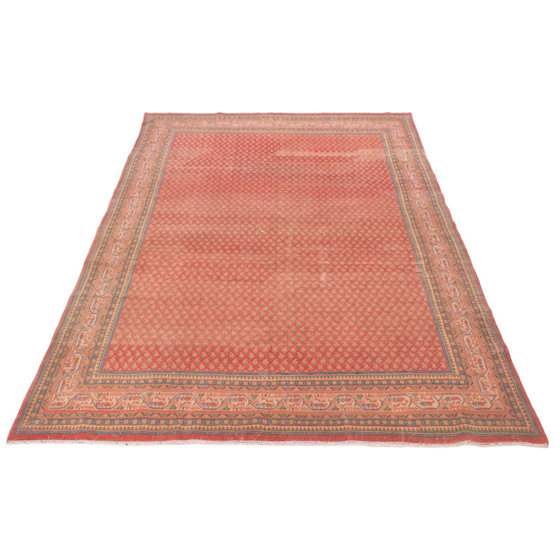 Wakia One-of-a-Kind 6'8" X 10'4" 1990s Wool Area Rug in