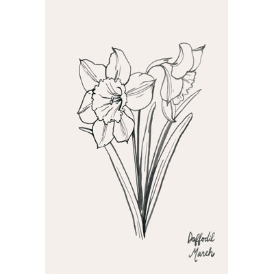 Annual Flowers III by Grace Popp - Drawing
