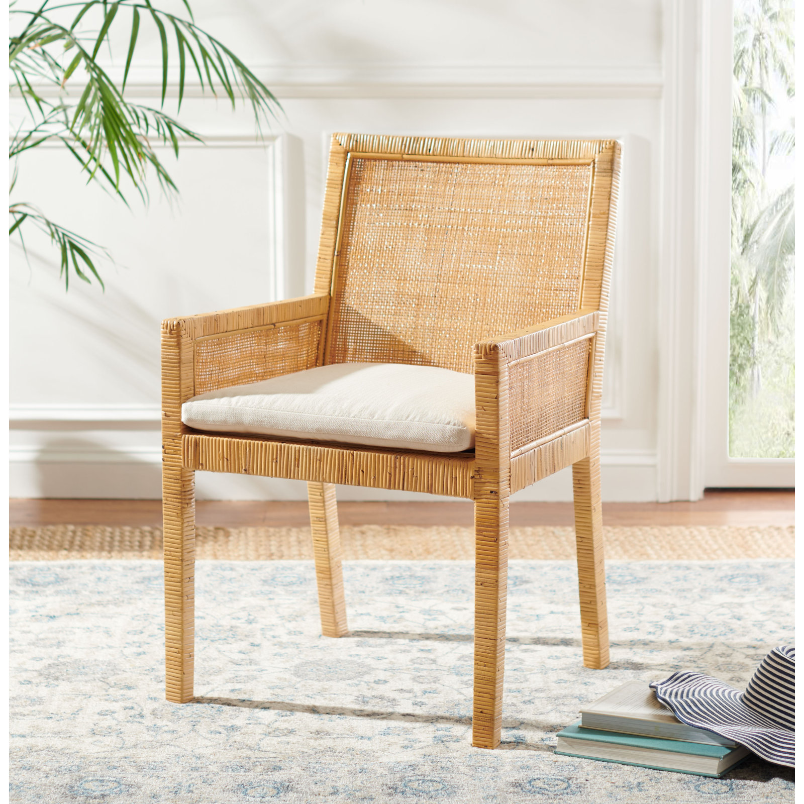 Tenerife 22.83" Wide Armchair, Natural