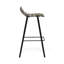 Tabourets de bar industriels en bois d'acacia, design moderne pour la cuisine ou la maison