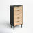 Azhar 47.2'' H Natural Rattan 5-Drawer Dresser
