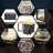 Apryl Rectangle Iron Propane Smokeless Fire Pit Table with Hidden Fuel Tank