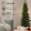 6' H Lighted Artificial Christmas Tree