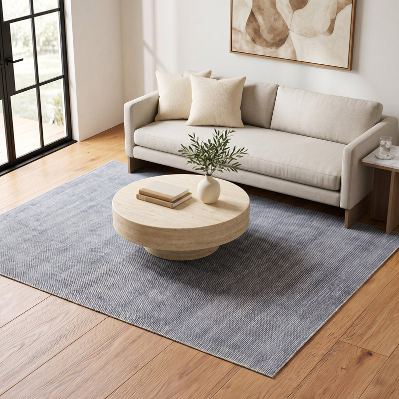 Woodford Mance Handmade Rug, Rectangle 5' x 7'6"