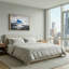 Art mural sur toile Moonlit Lake-1429239774