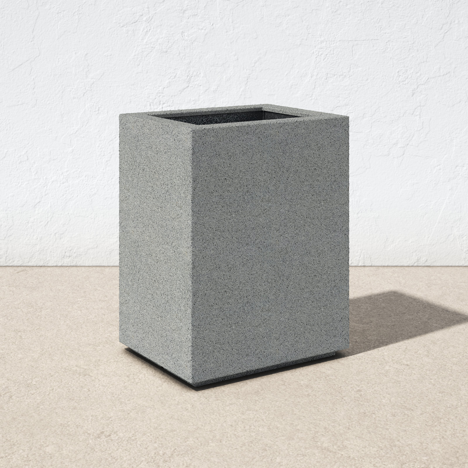 23" Planter Box, Gray Granite