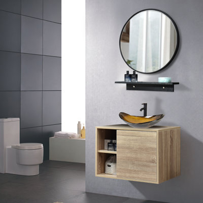 Ensemble de meuble-lavabo avec miroir Hemish