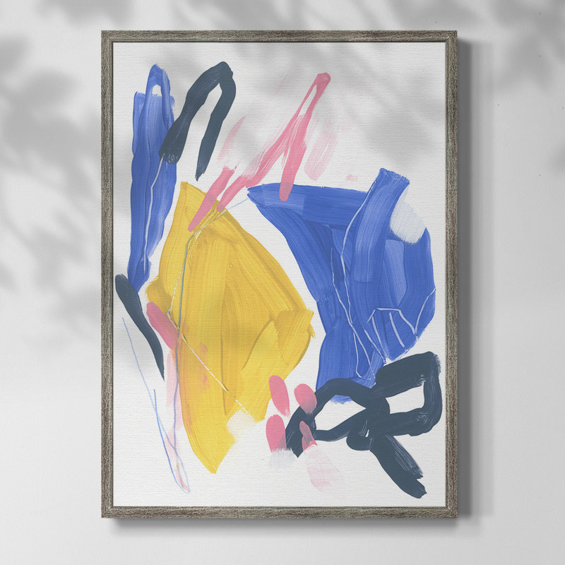 Feedback Loop I Framed Print - Solid Wood, 15" H x 12" W