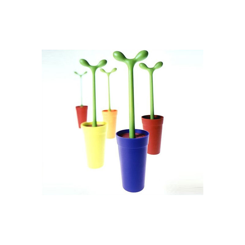 Merdolino Toilet Brush, Blue
