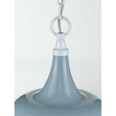 Luminaire suspendu en forme de dôme à 1 lumière Holley