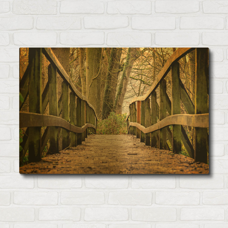 Art mural en métal doré Away 'By Luxe, 36 po x 24 po, 36 po x 24 po