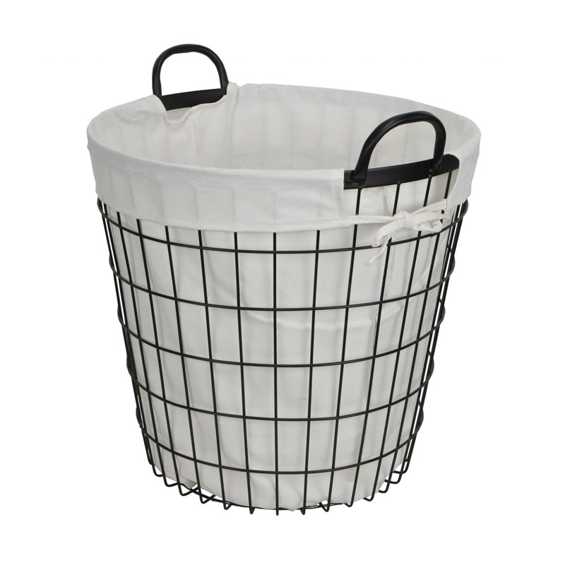 Panier à linge avec poignée