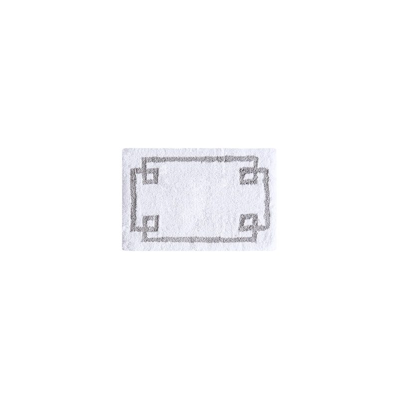 Tapis pour salle de bain Makiba, Écume de mer, écume de mer, L 20 po x L 30 po