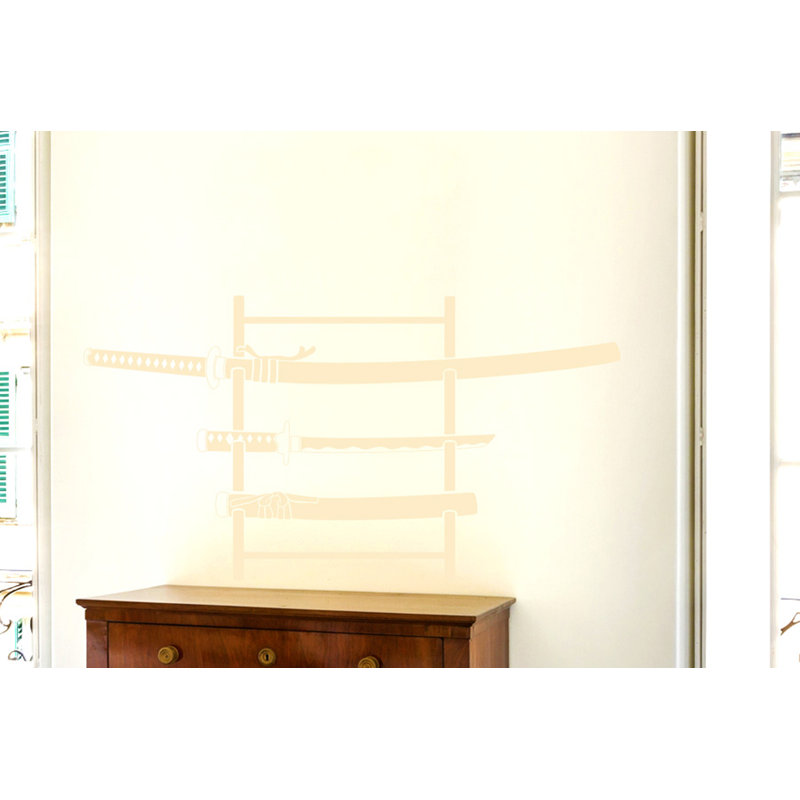 Patriotic Wall Decal, Beige