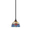 Mini-luminaire suspendu suspendu avec tige en verre 7 po-99540629-122428886