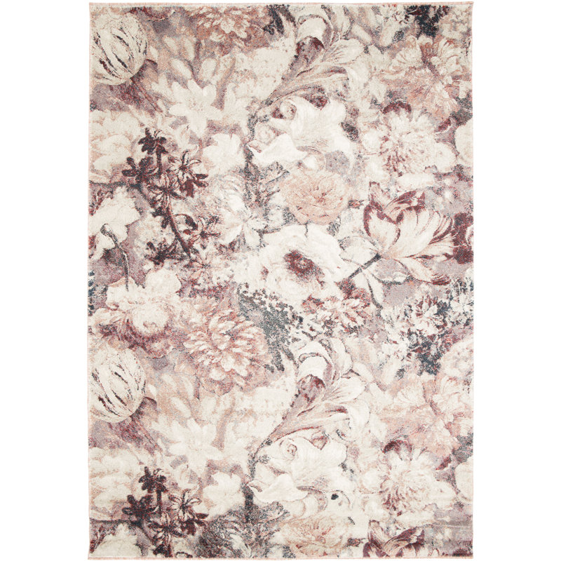 Richmondville Floral Area Rug, Rectangle 80 x 150cm