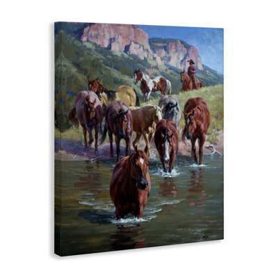 Art mural sur toile Cowboy