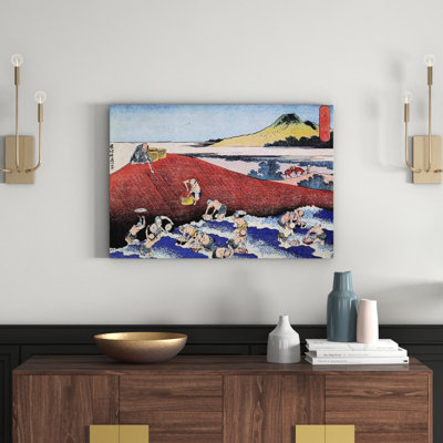 Hokusai - Wrapped Canvas Painting