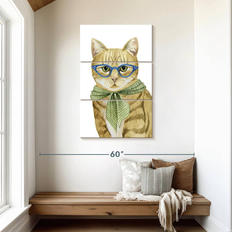 Brampt Cool Cat IV, 45" H x 28" W