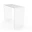 Ensemble de 3 colonnes transparentes en plexiglas transparent