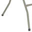 Table pliante en plastique de rotin 1,95 pieds pour table d'extérieur