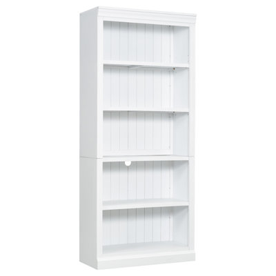Bibliothèque de 83,4 po de hauteur avec bande lumineuse