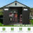 Storage Shed with Lockable Doors, Windows and Vents