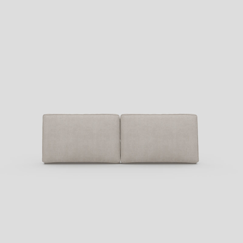 Single back pillow