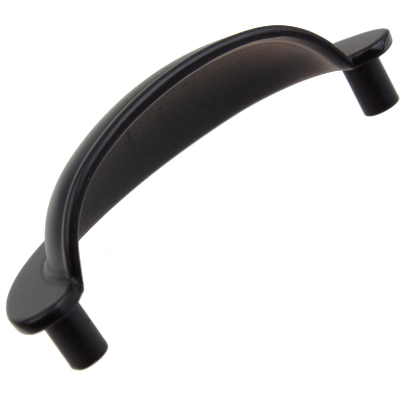 2 1/2" Center to Center Cup/Bin Pull Multipack, Matte Black