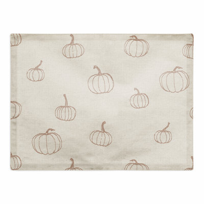 Mini napperon en coton 14 po