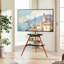 Walnut & Black Vesa TV Stand
