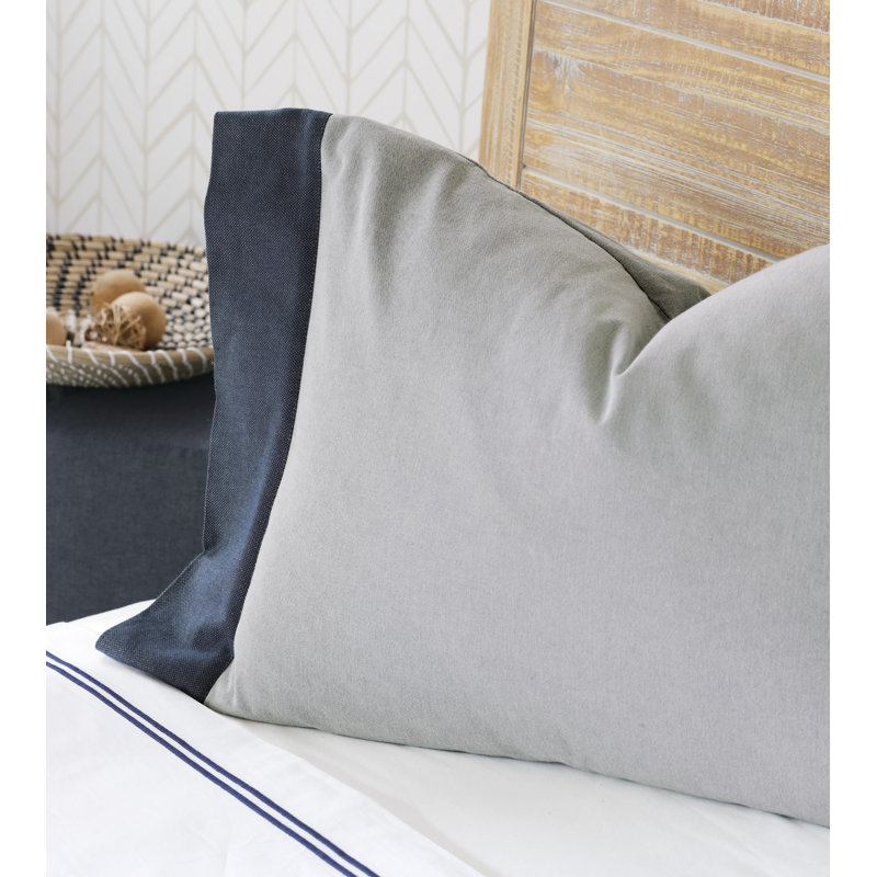 Taie décorative 100% coton Hugo, Standard