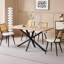 Cotton Blend Upholstered Metal Side Chair in White