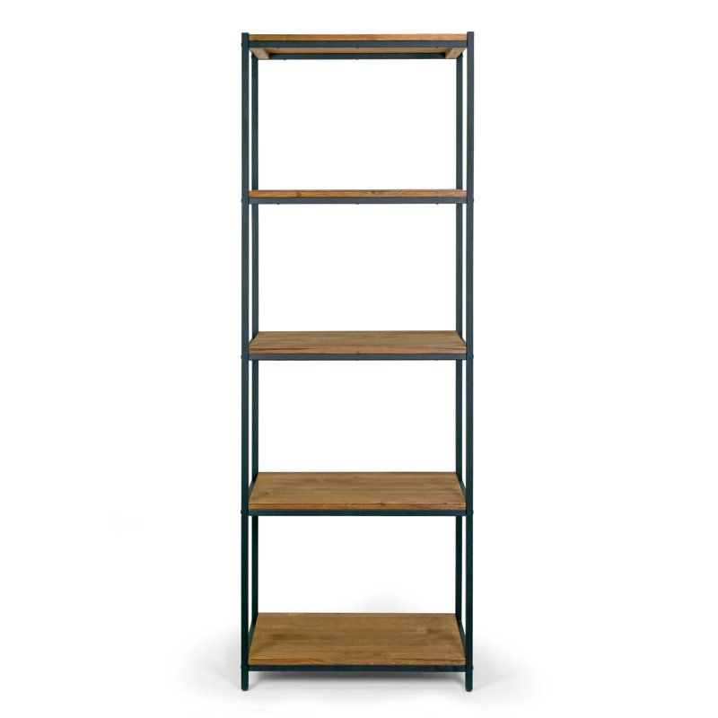 75"H Wilhelmine Etagere Bookcase