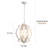 Fasiha 4-Light Farmhouse Chandeliers Global Lantern Adjustable Rustic Kitchen Island Cottage Candle Pendant-2017808078