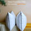 White Goose Down Pillow, 650 Fill Power Luxury Hotel Collection for All Sleeper,100% Cotton Shell-166949025-166949024